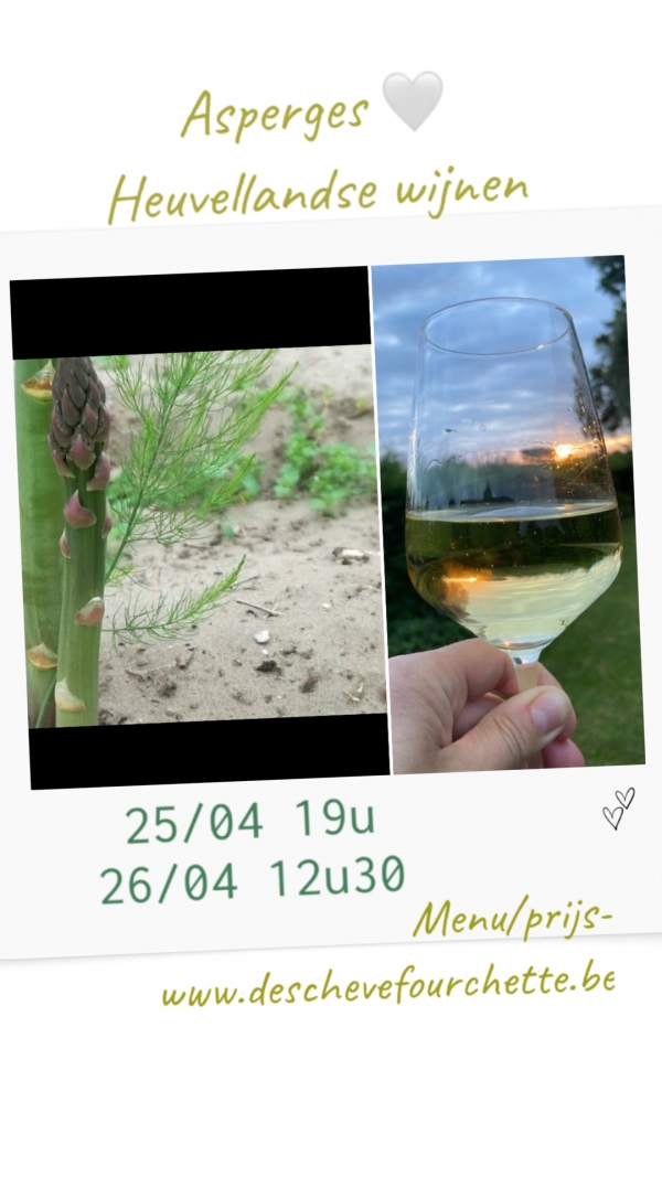Asperges ... Heuvellandse wijnen